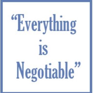 Everything is Negotiable